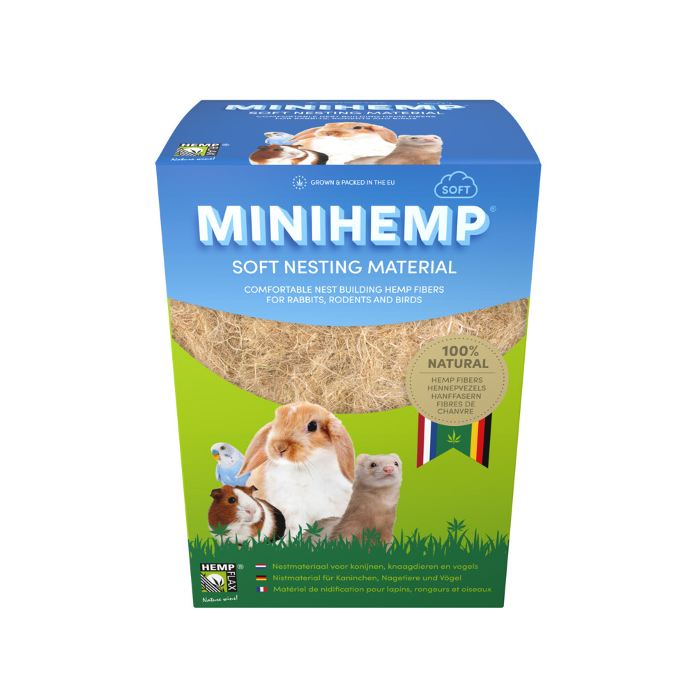 MiniHemp Nestmateriaal Soft 50 gr