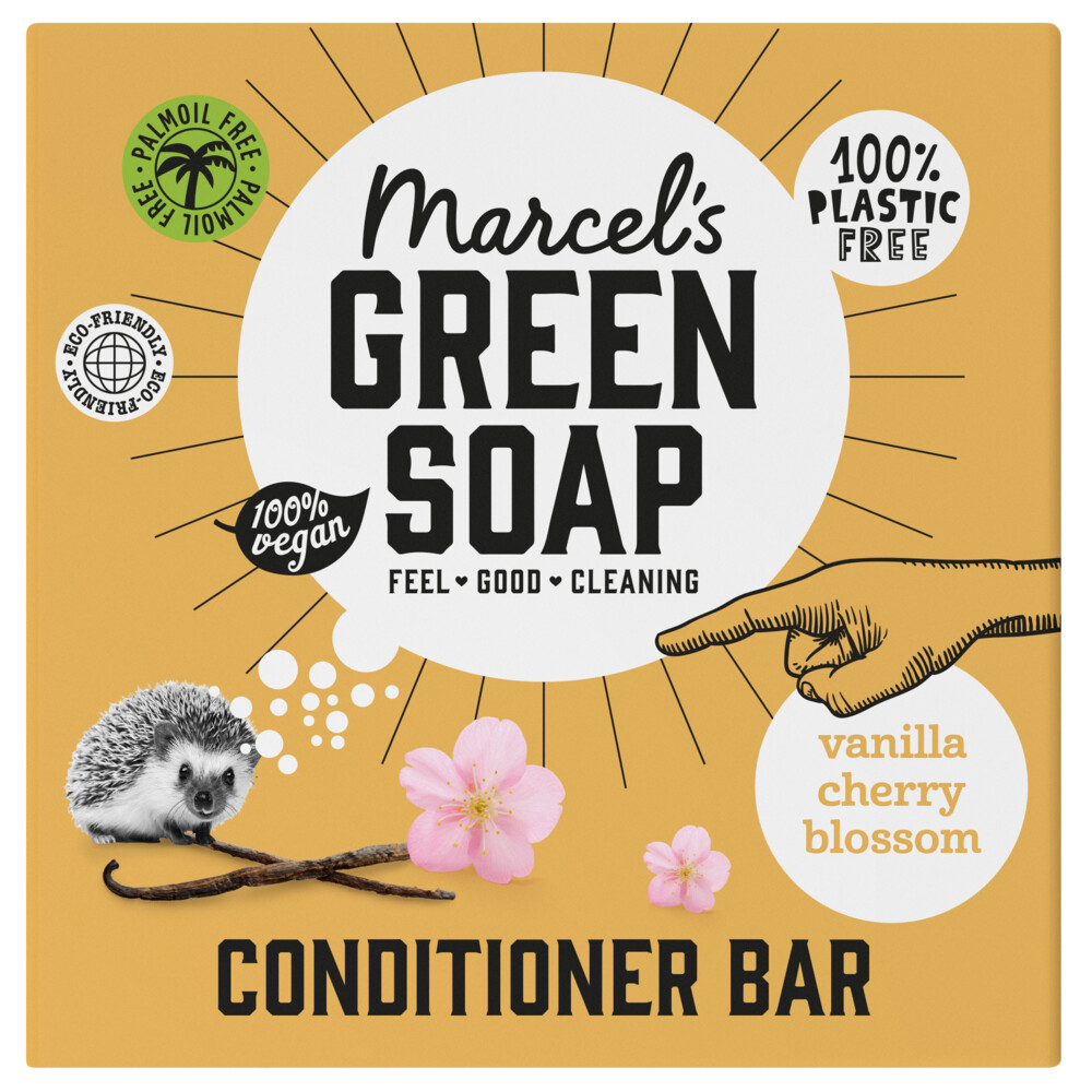 Marcel's Green Soap Conditioner Bar Vanilla&Cherry Blossom 60 gr