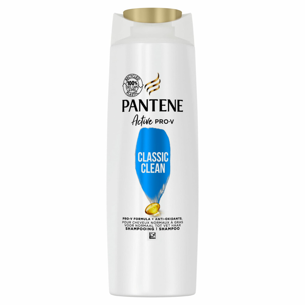 3x Pantene Shampoo Classic Clean 225 ml