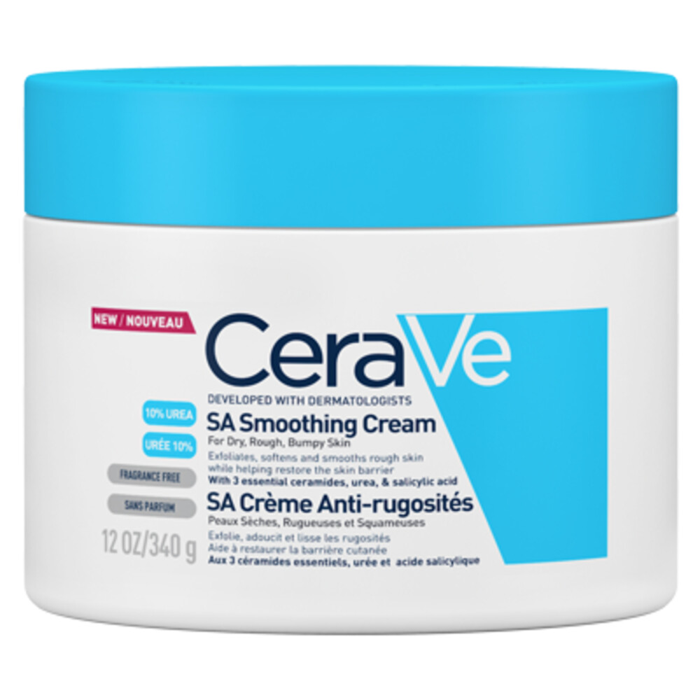 6x CeraVe SA Smoothing Cream Anti-Ruwe Huid Crème 340 gr