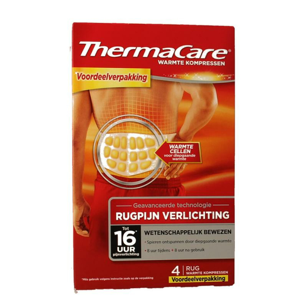 THERMACARE rugpijnen promo 4st