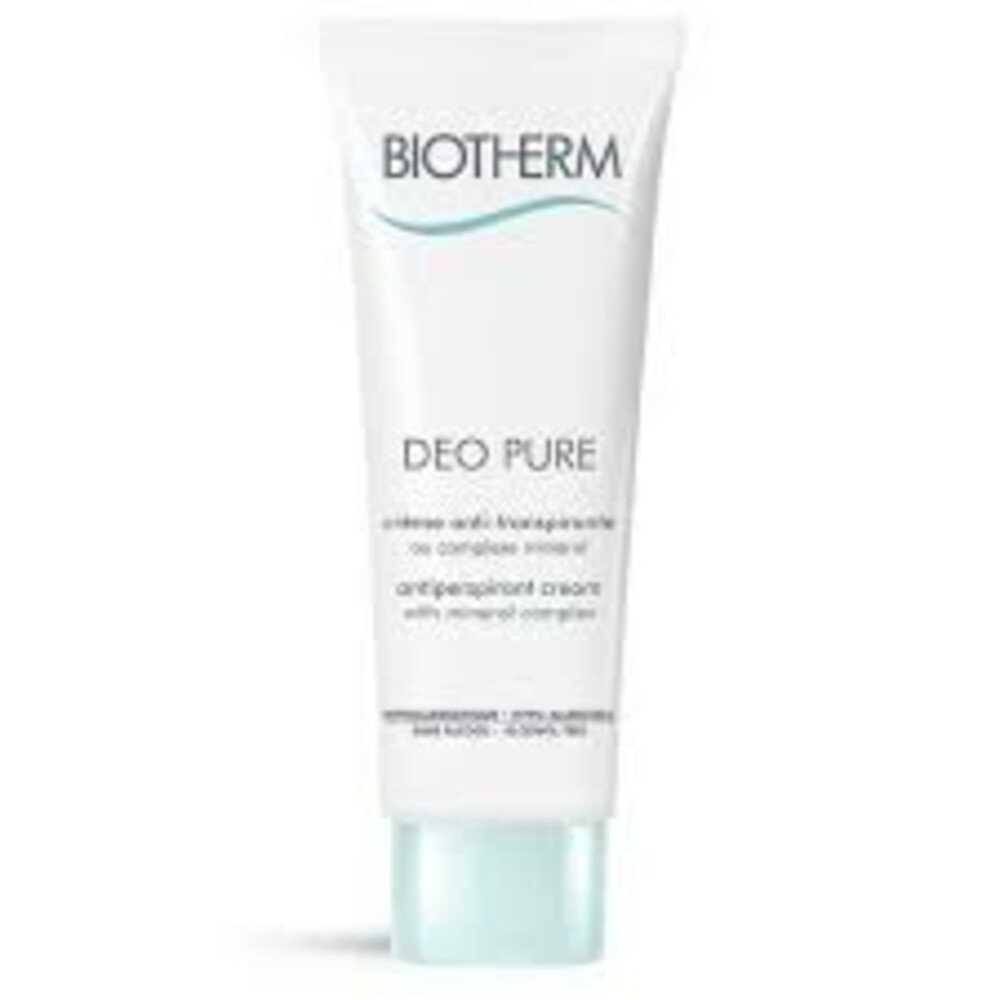 Biotherm Deo Pure Antiperspirant Cream With Tri-Active Mineral Complex Deodorant Crème 75 ml