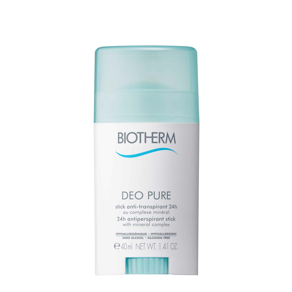 Biotherm Deo Pure Antiperspirant Stick With Tri-Active Mineral Complex Deodorant Stick 40 gr