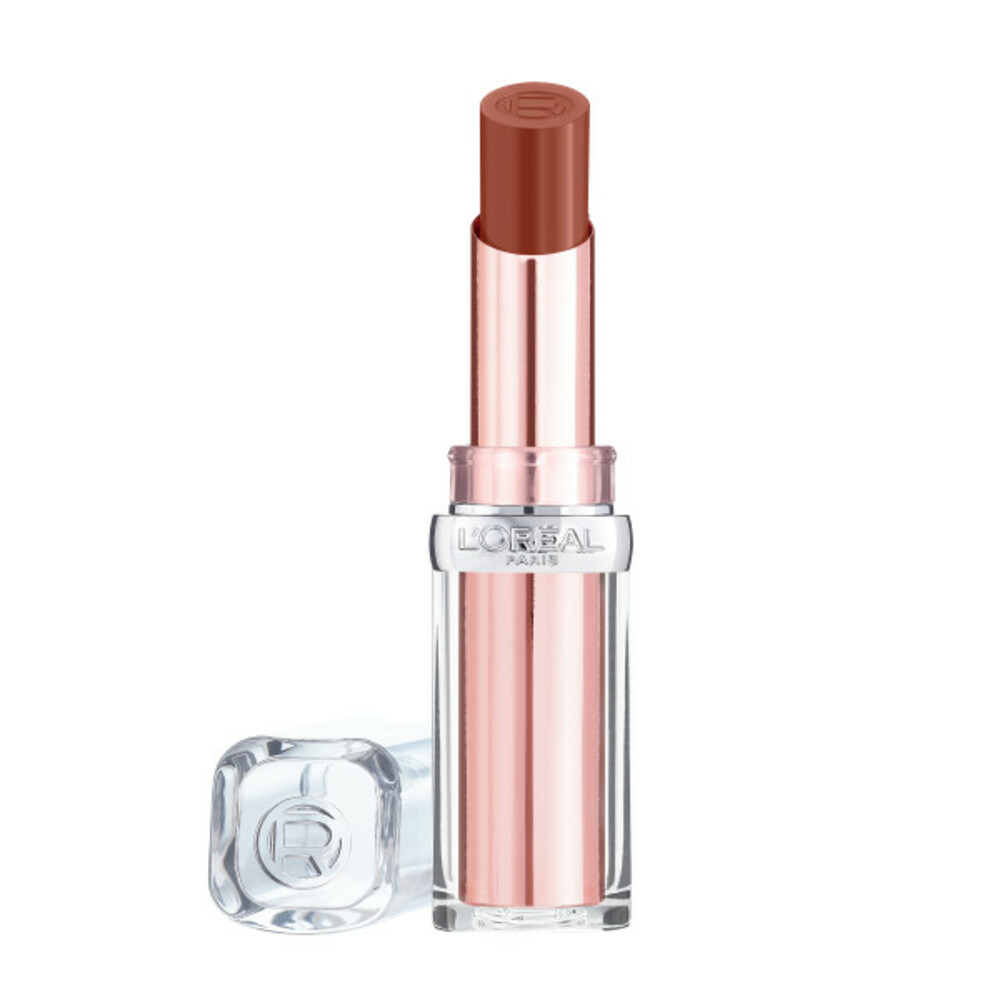 3x L'Oréal Glow Paradise Balm-In-Lipstick 107 Brown Enchante