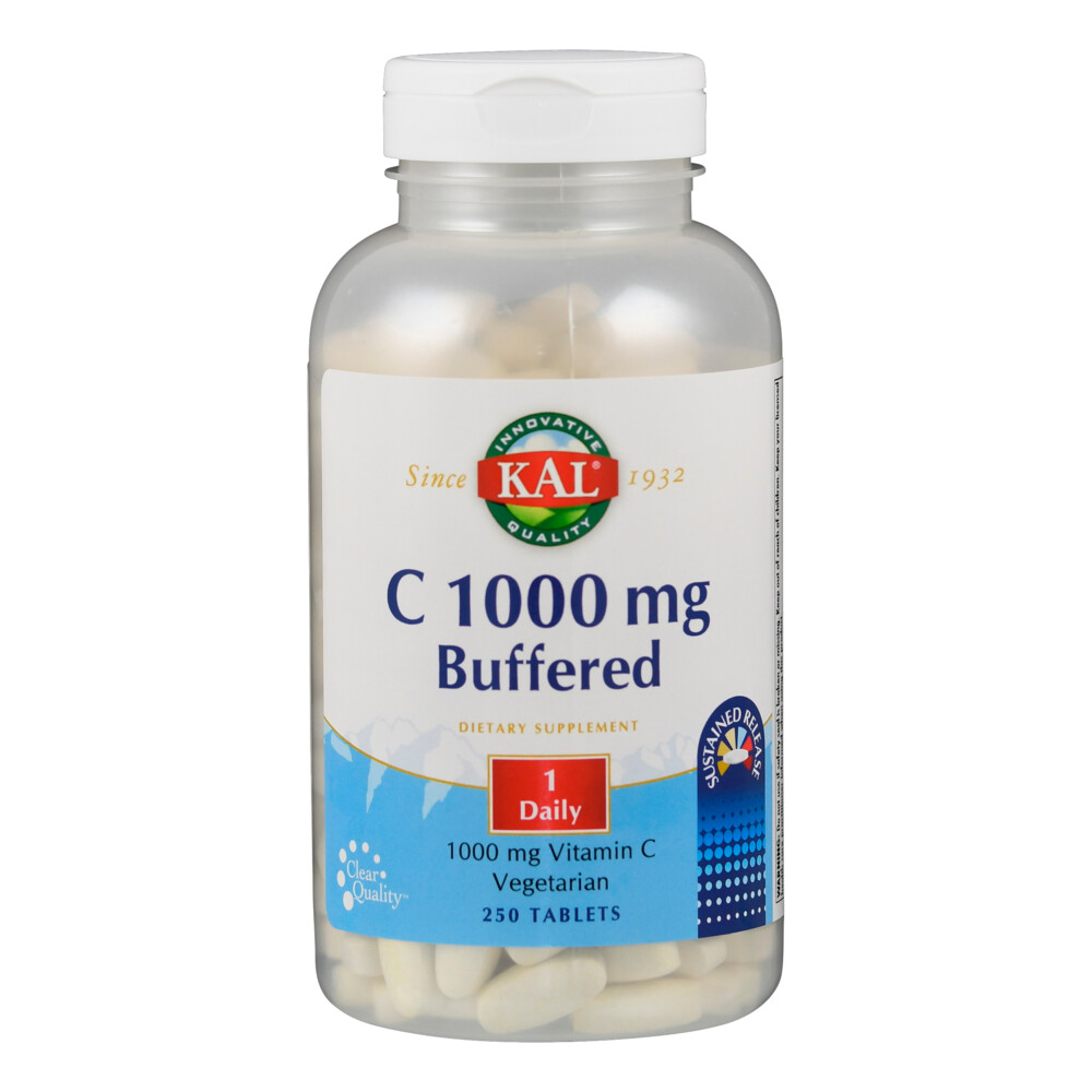 KAL Vitamine C 1000mg Gebufferd 250 tabletten