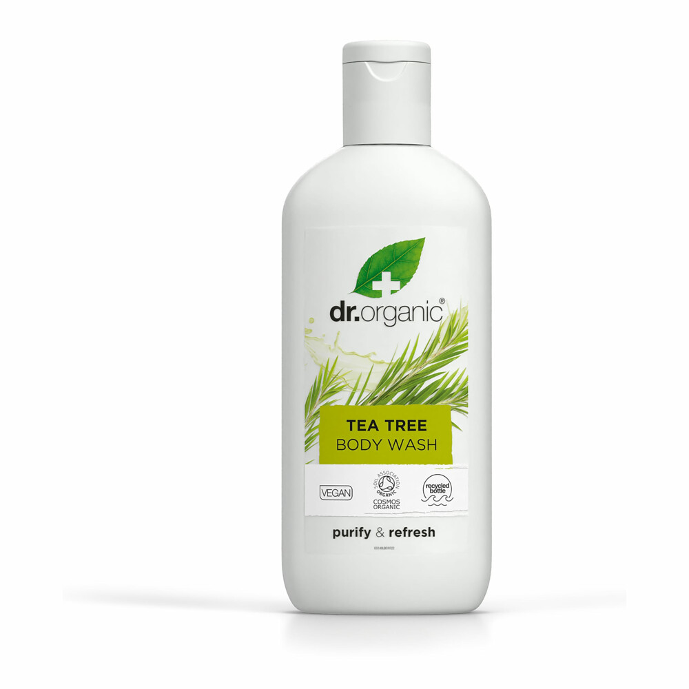 6x Dr. Organic Tea Tree Body Wash 250 ml