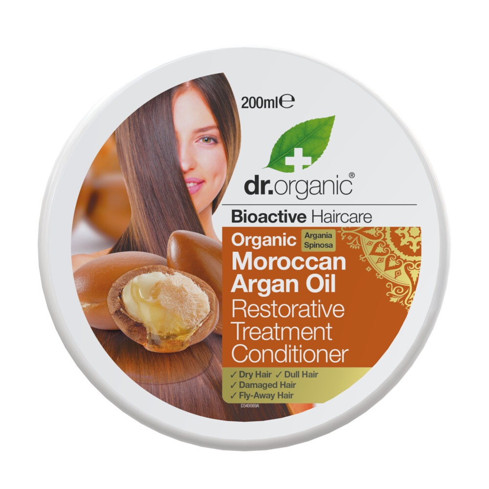 6x Dr. Organic Marrokaanse Arganolie Conditioner 200 ml