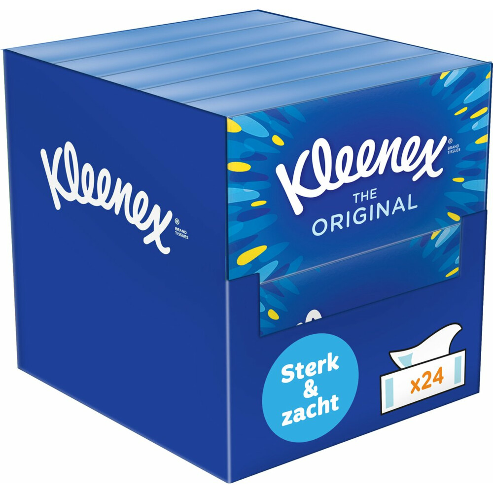 24x Kleenex Original Tissues 72 stuks