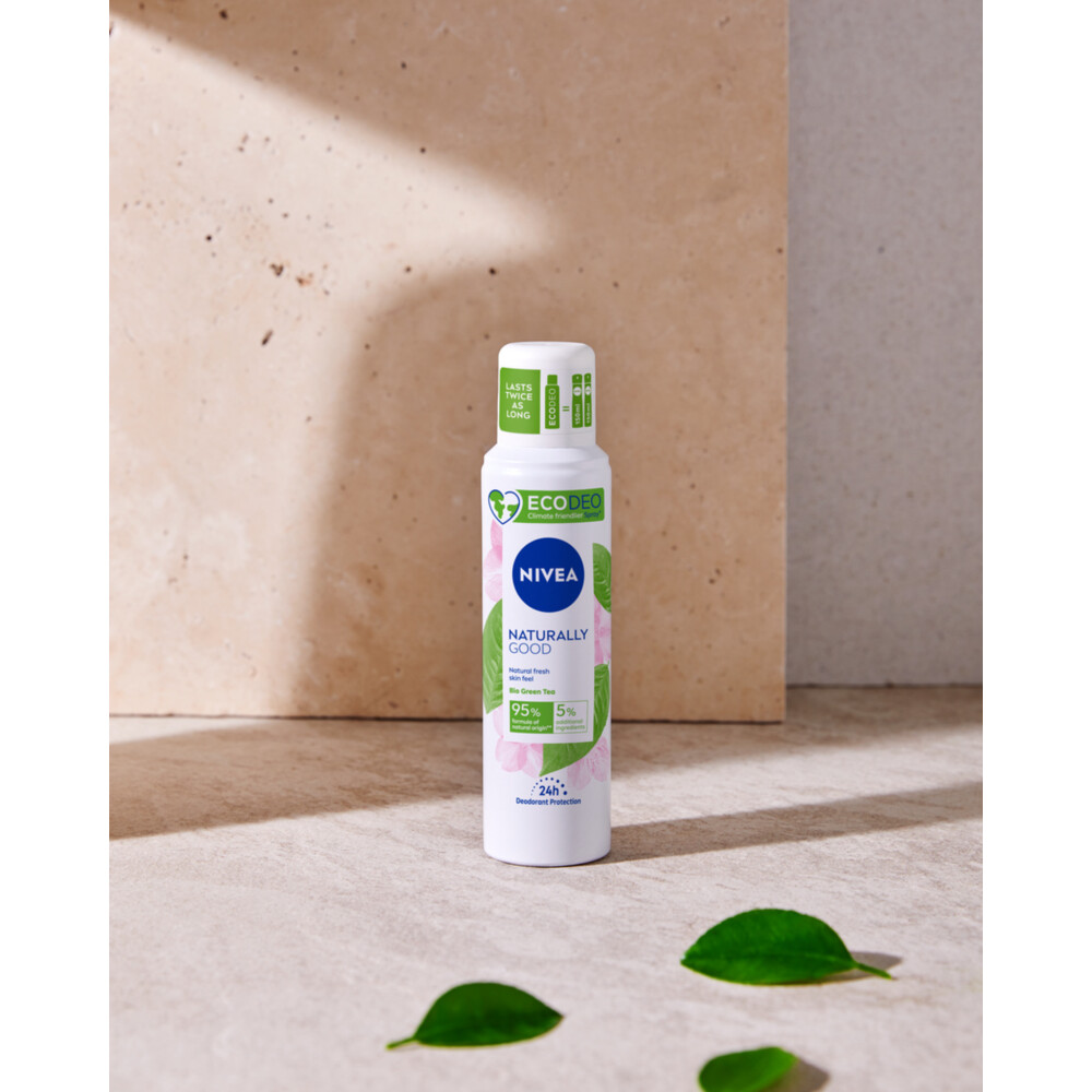 Nivea Deodorant Spray Naturally Good Green Tea 125 ml Plein.nl