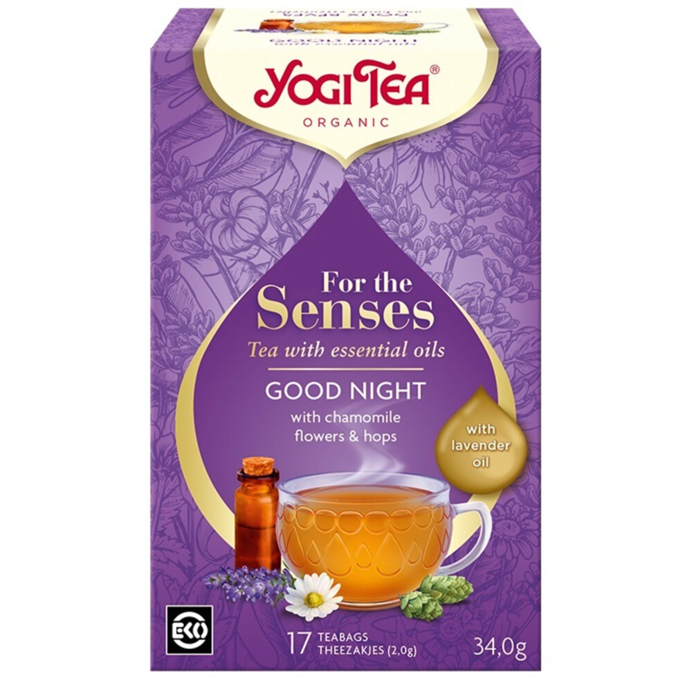 Yogi Tea Biologische Thee Senses Good Night 17 Stuks
