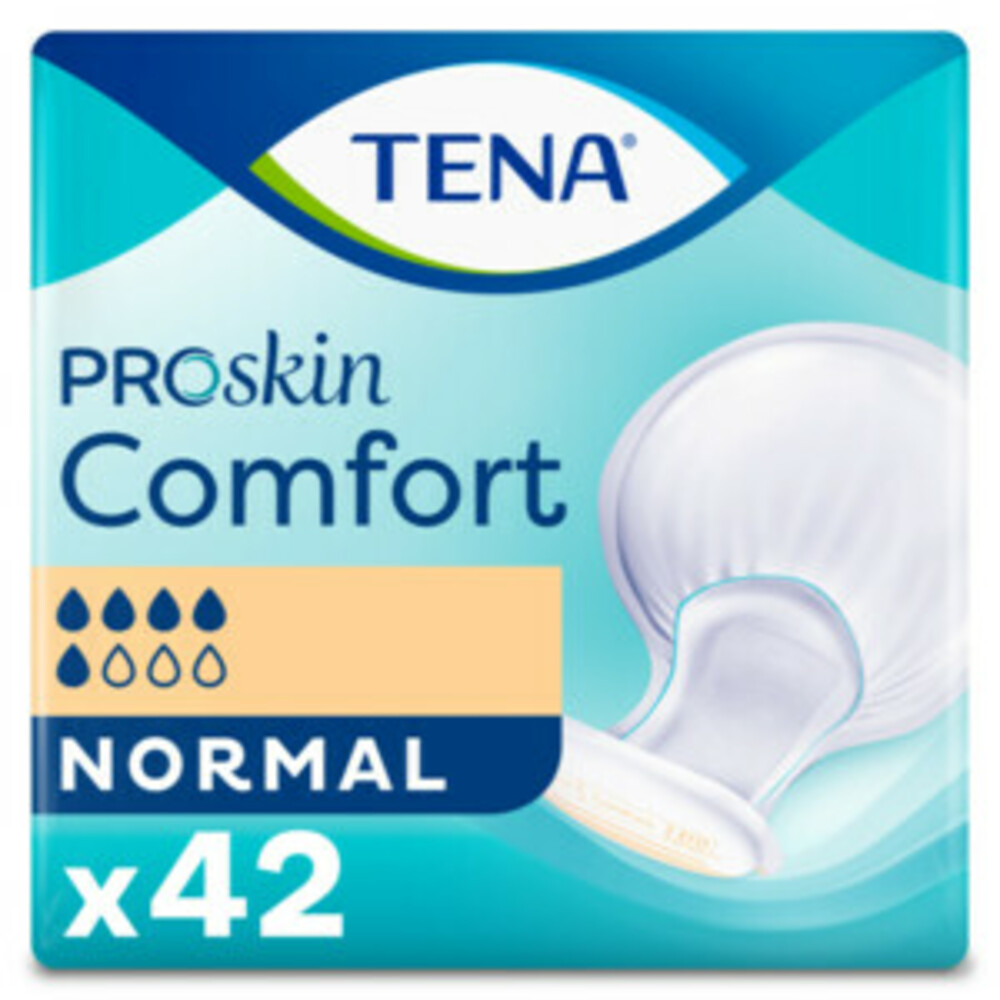 3x TENA Comfort ProSkin Normal 42 stuks