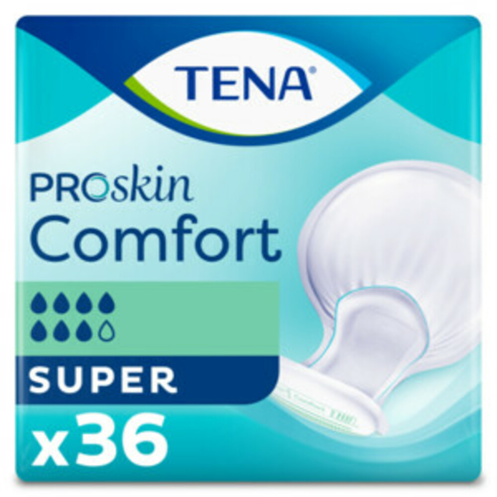 2x TENA Comfort ProSkin Super 36 stuks