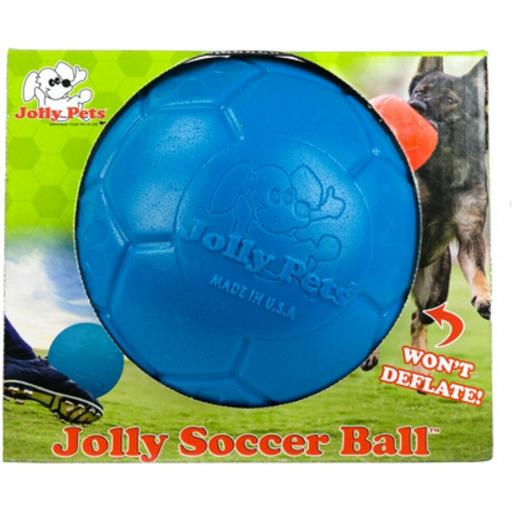 leveren Ontleden Schep Jolly Pets Soccer Ball Blauw 15 cm | Plein.nl