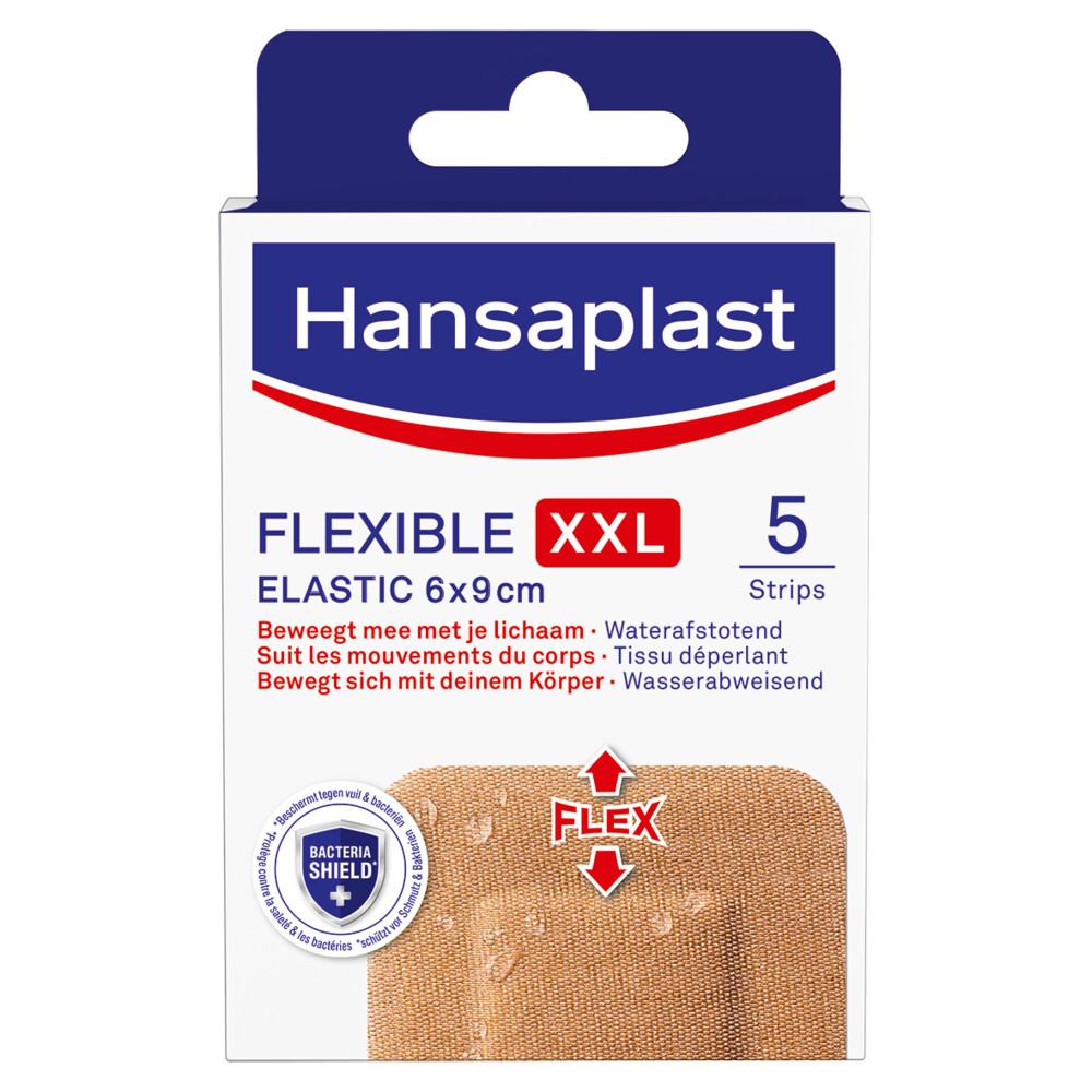 Hansaplast Flexible XXL Pleisters 5 stuks