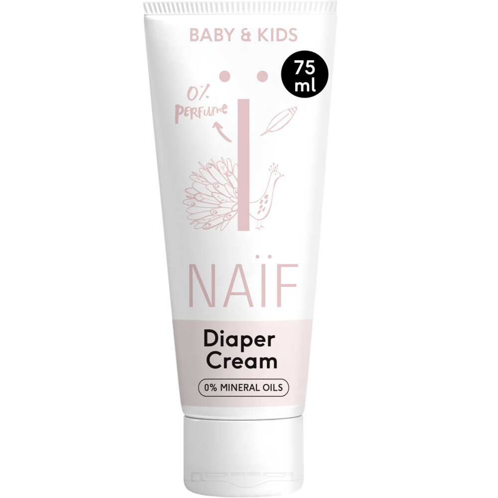 3x Naif Billencrème 0% parfum Baby&Kids 75 ml