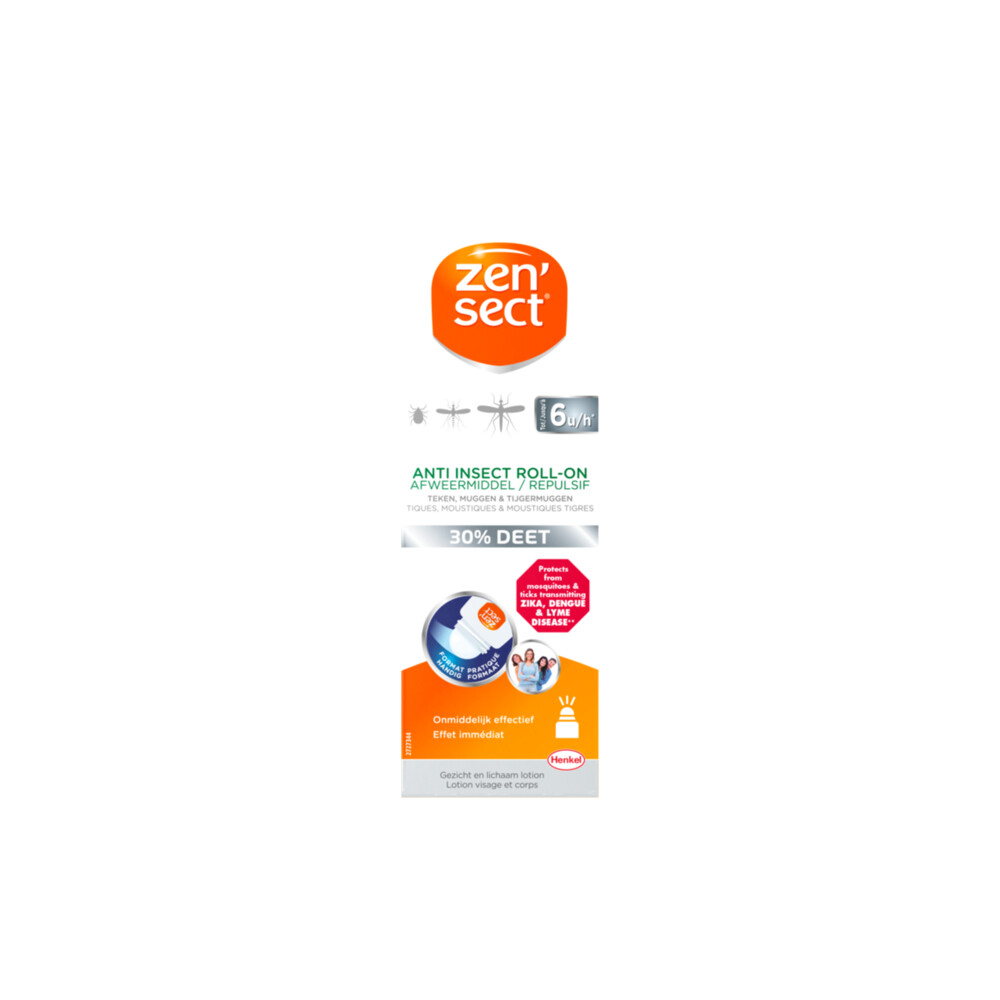 8x Zensect Roll on 30% Deet 50 ml