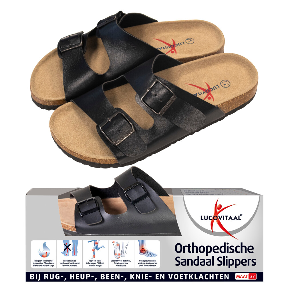 Lucovitaal Orthopedische Sandaal Slippers Maat 1 paar |