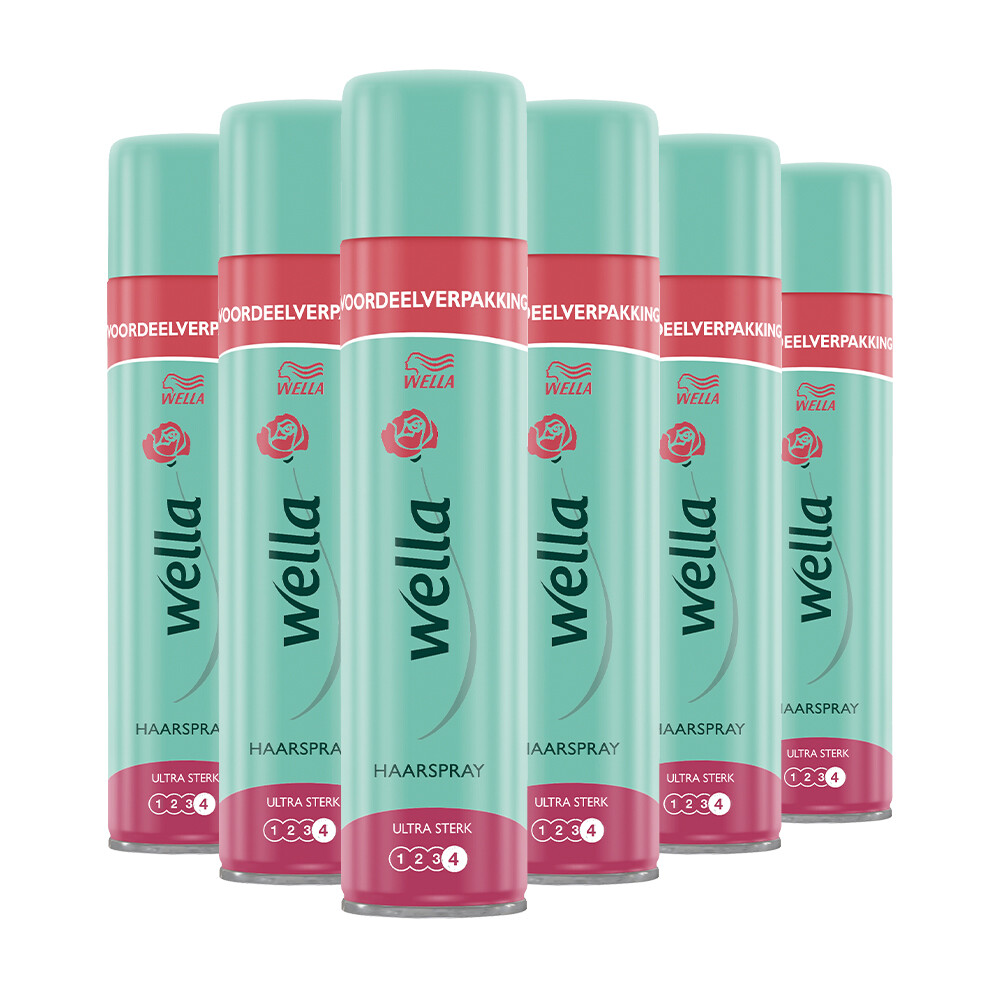 6x Wella Haarspray Ultra Strong Hold 400 ml