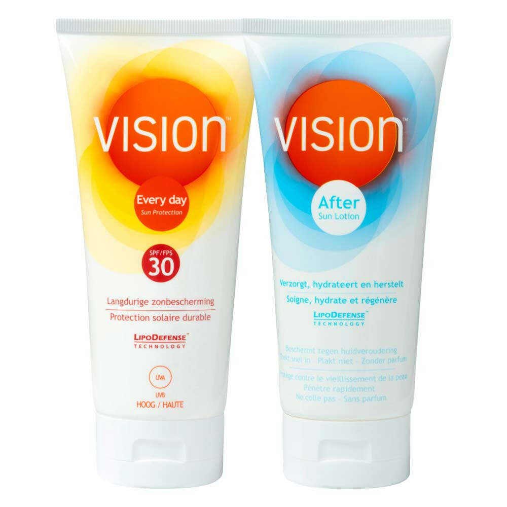 Vision SPF30 Zonnebescherming&Verzorging Pakket