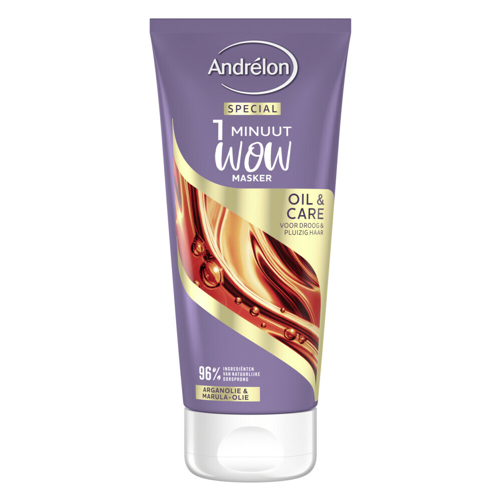 Andrelon 1 Minuut Wow Masker Oil&Care 180 ml
