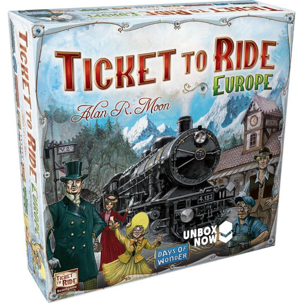 Days Of Wonder Bordspel Ticket To Ride Europe Plein nl