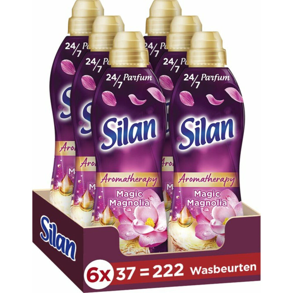 6x Silan Wasverzachter Aroma Therapy Magic Magnolia 851 ml