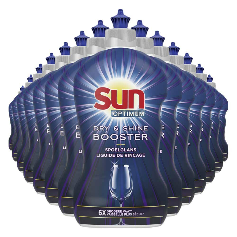 14x Sun Spoelglans Shine&Dry Booster 450 ml