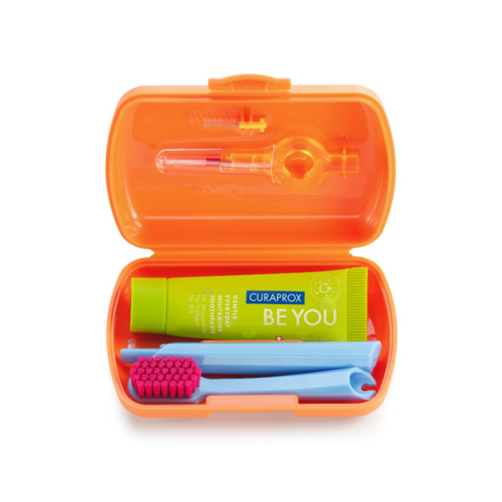Curaprox Reisset Oranje 1 set