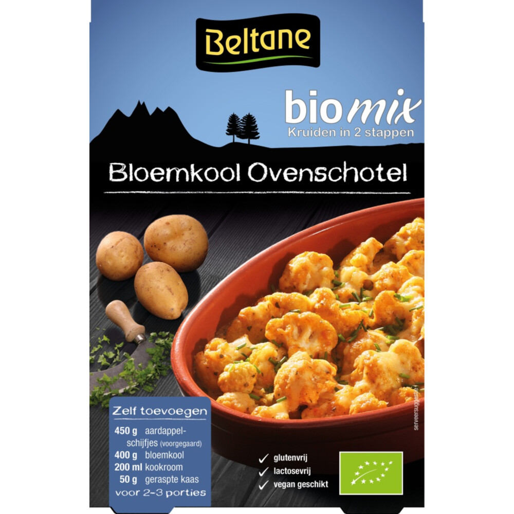 Beltane Bloemkool Ovenschotel Biomix 28 GR