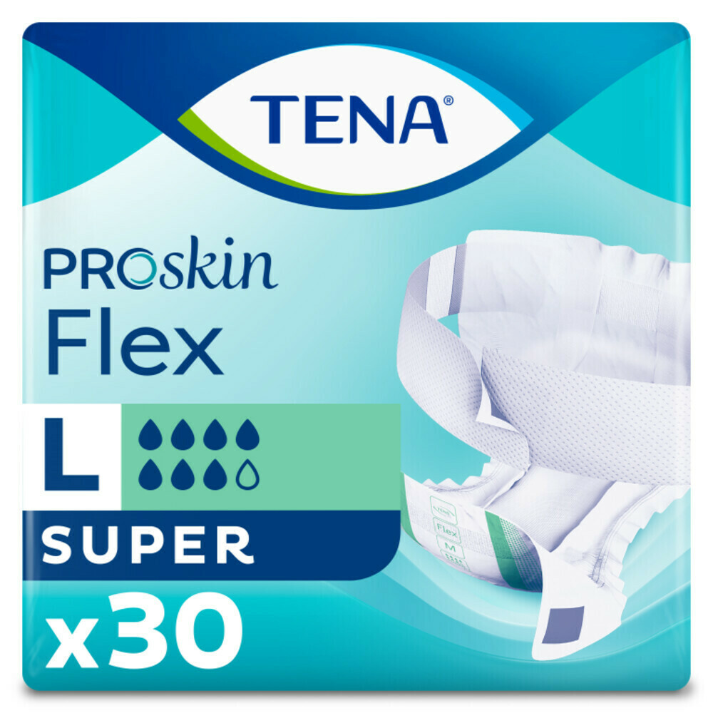 3x TENA Flex Super Large 30 stuks