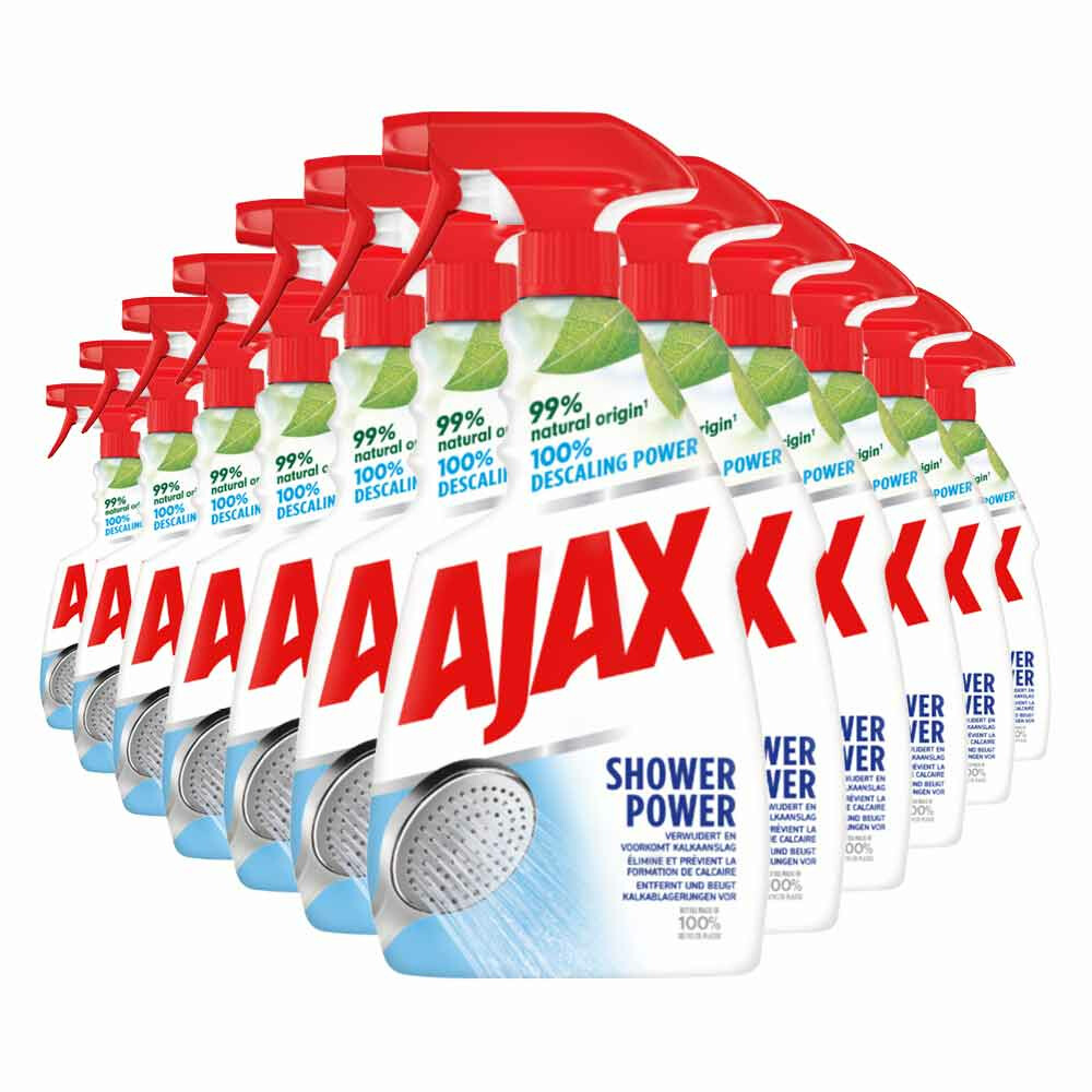 12x Ajax Douchespray Power Spray 750 ml