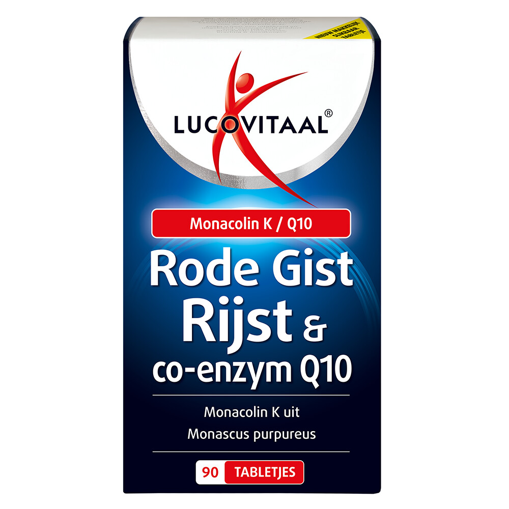 Beter Specimen Doordringen Lucovitaal Rode Gist Rijst & Q10 90 tabletten | Plein.nl