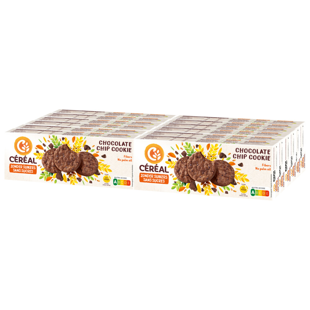 12x Céréal Chocolate Chip Cookie 130 gr