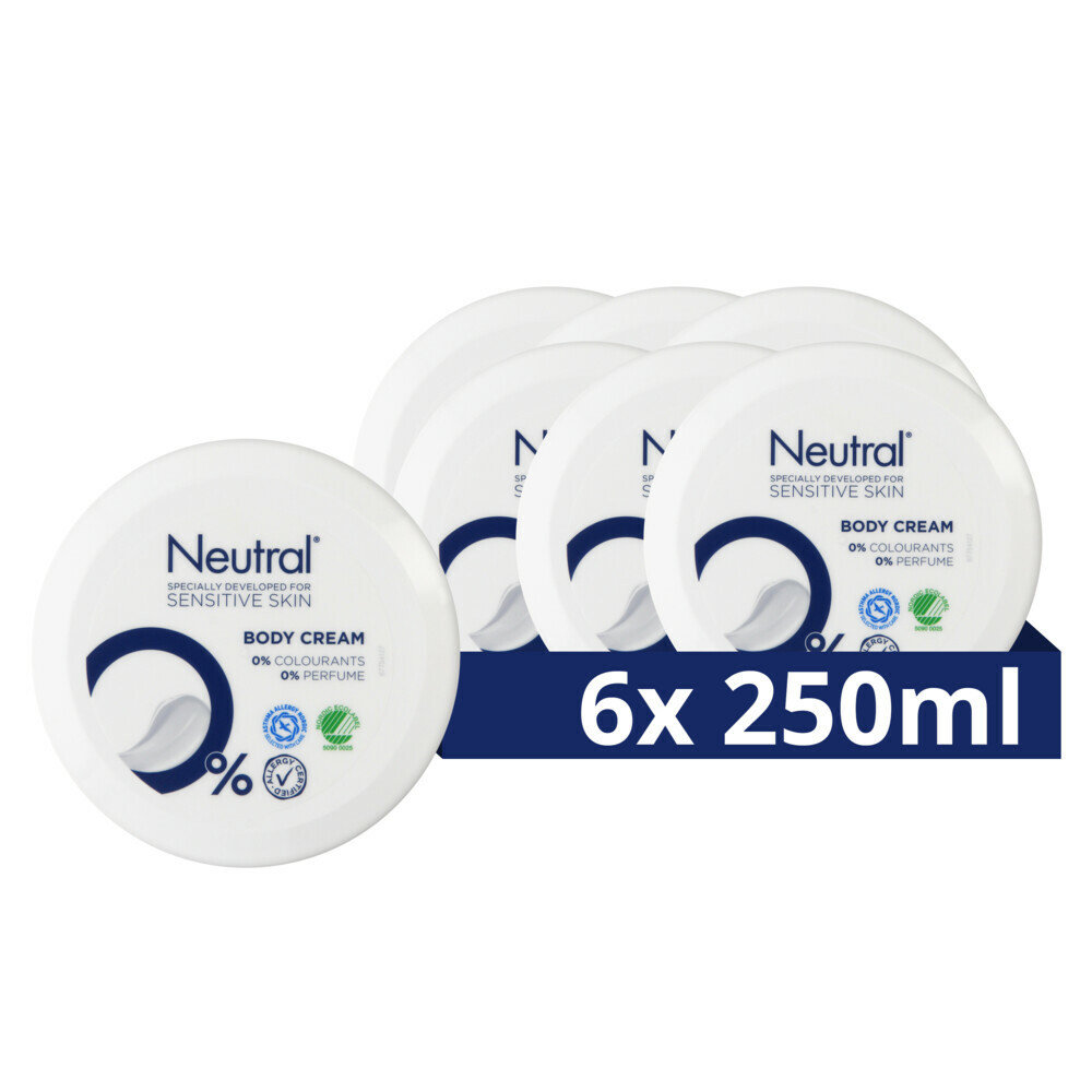 Neutral Neutral parfumvrije body crème 6 x 250 ml