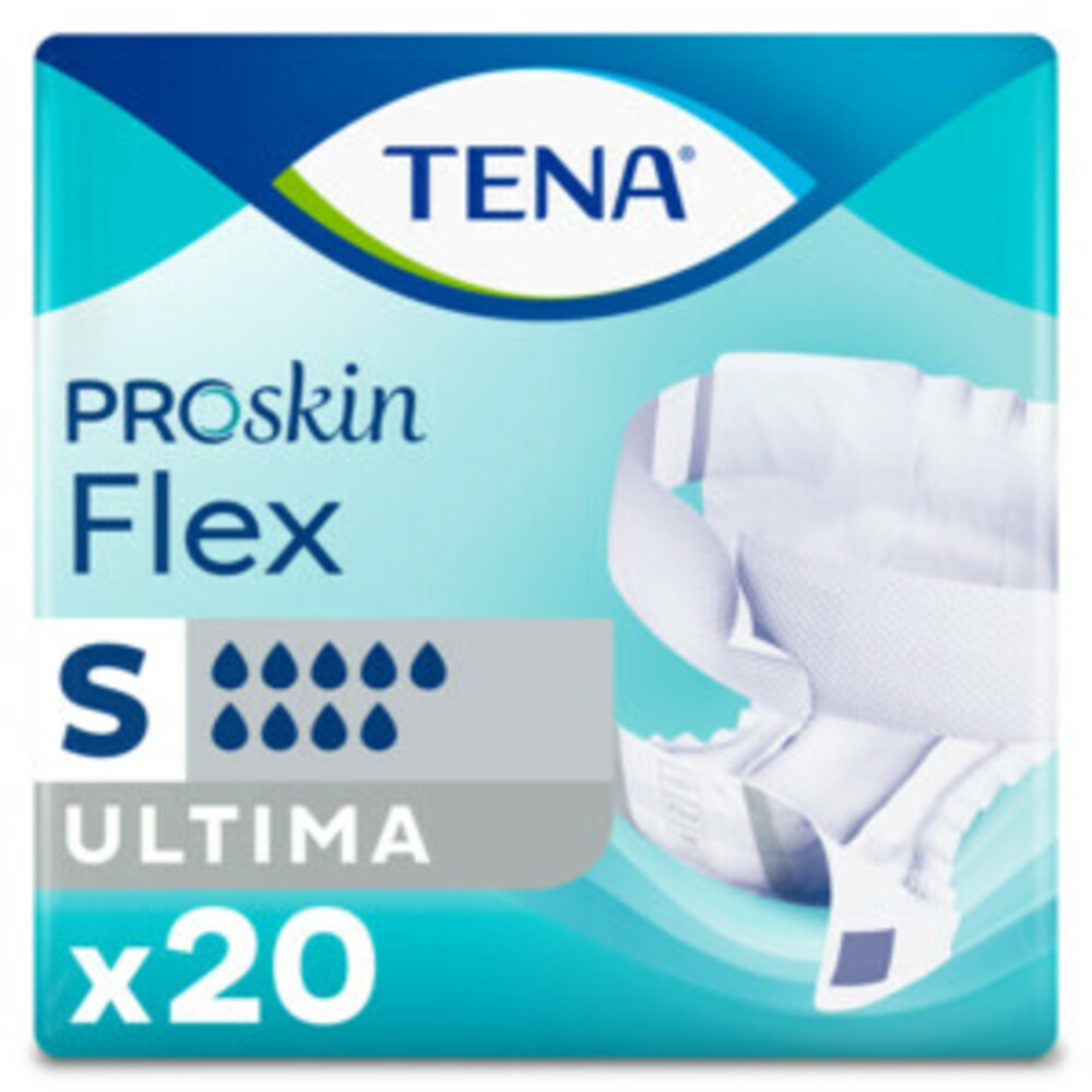 3x TENA Proskin Flex Ultima S 20 stuks