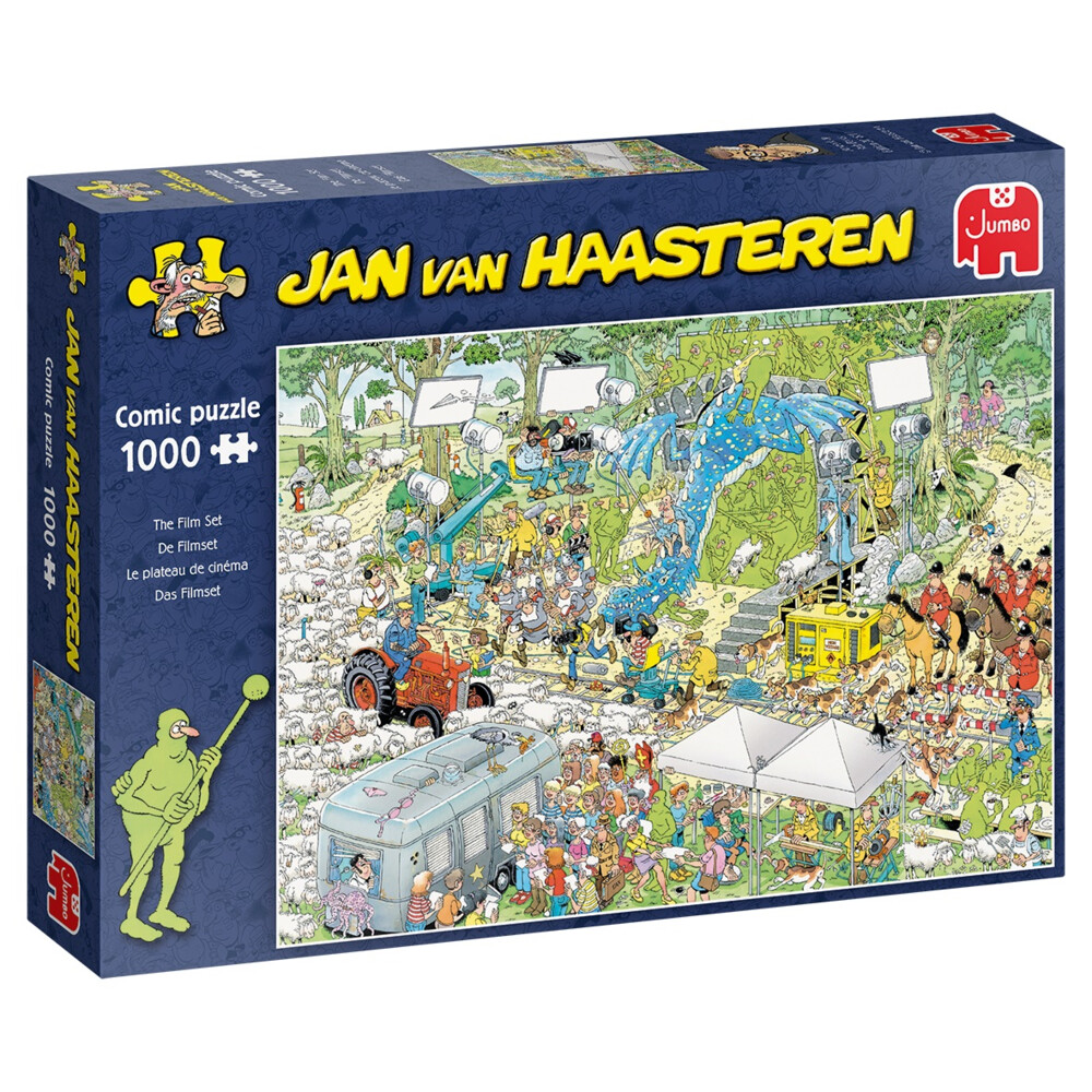 Jan Van Haasteren Puzzel De Filmset - 1000 stukjes