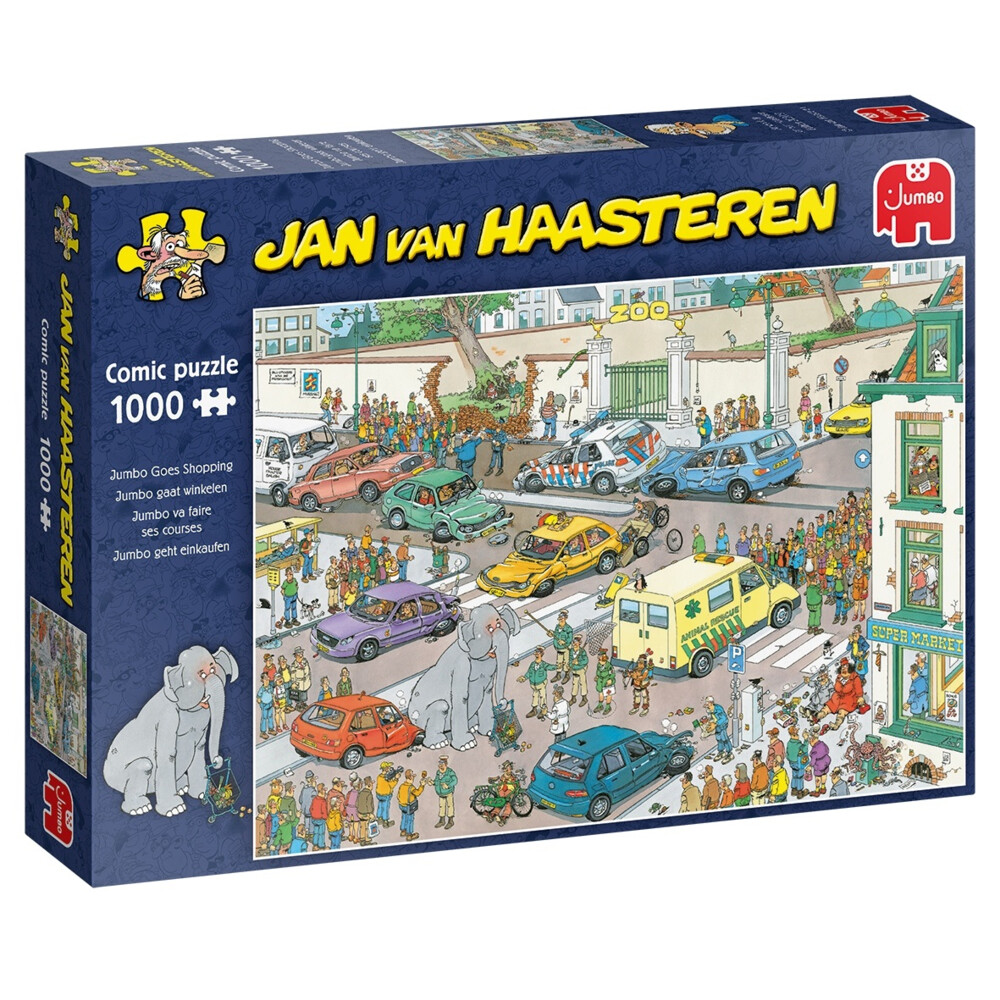 Jan van Haasteren Jumbo gaat winkelen 1000 stukjes