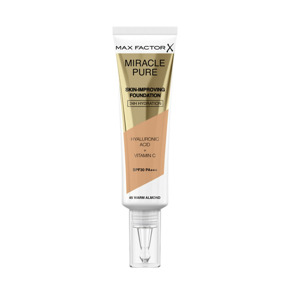 Max Factor Miracle Pure Foundation 045 Warm Almond 30 ml