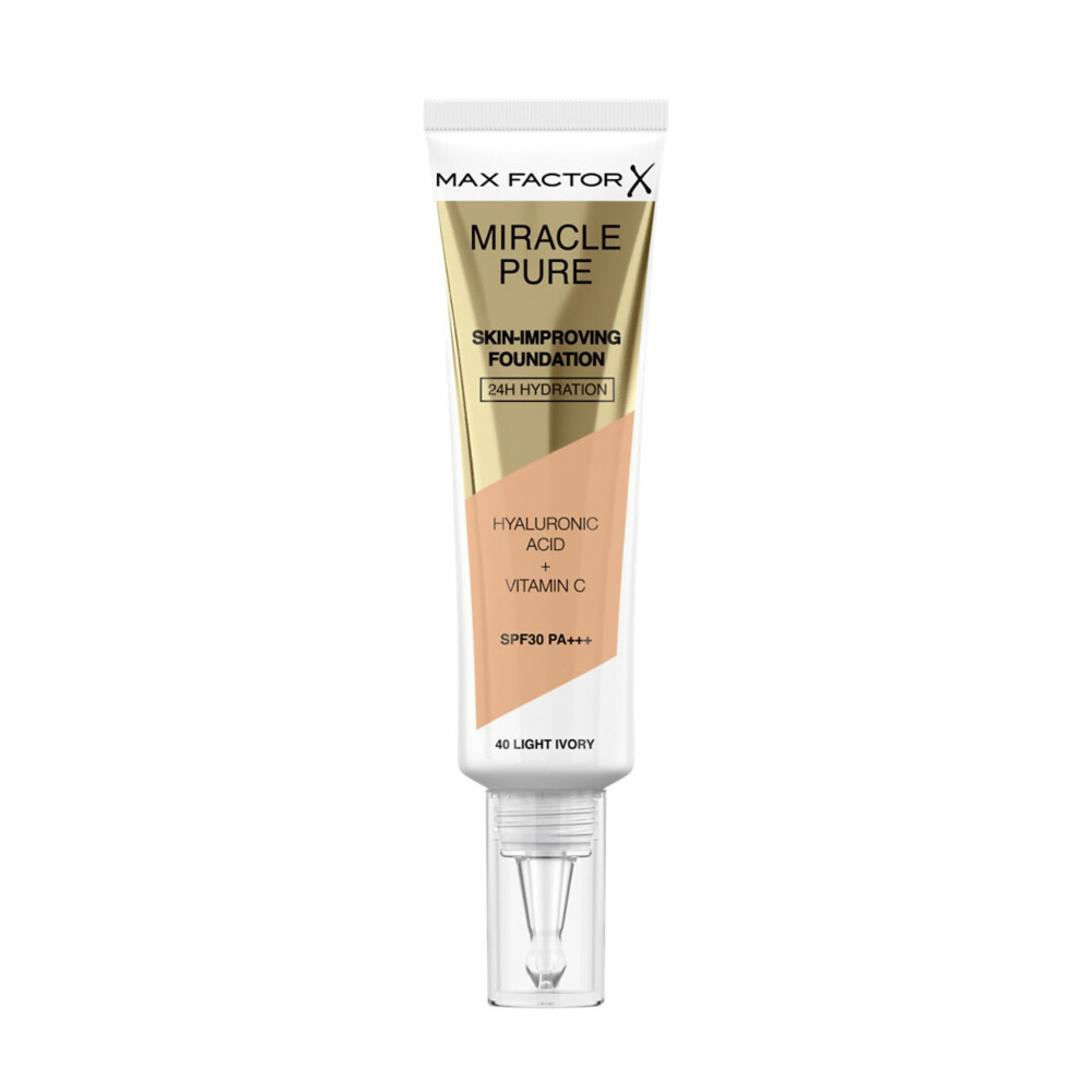 Max Factor Miracle Pure Foundation 040 Light Ivory 30 ml
