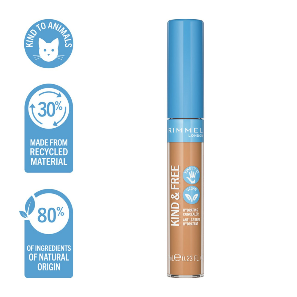 1+1 gratis: Rimmel KIND&FREE Vegan Concealer 30 Medium 7 ml