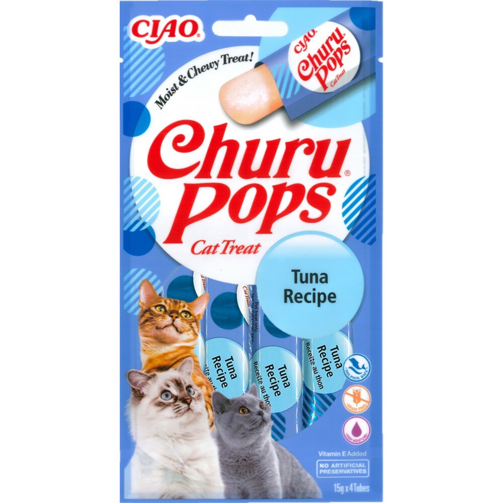 Ciao Kattensnack Pops Tonijn 60 gr