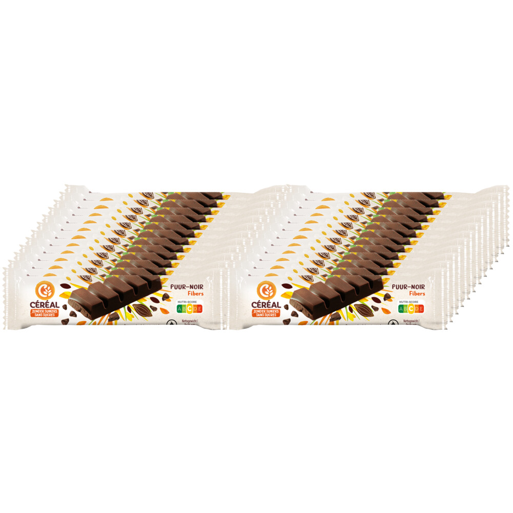 24x Céréal Chocoladereep Puur 42 gr