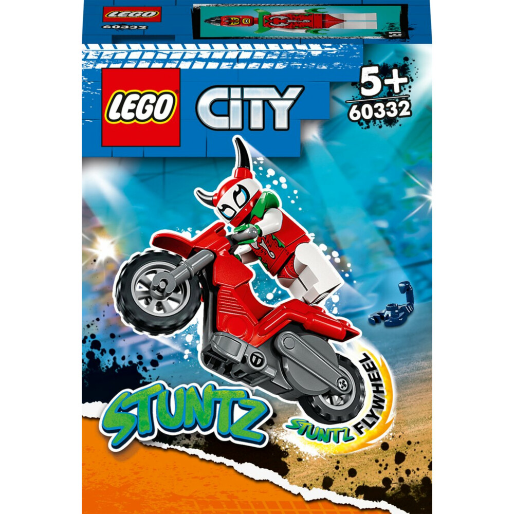 LEGOÂ® City 60332 Stuntz Scorpion stuntfiets