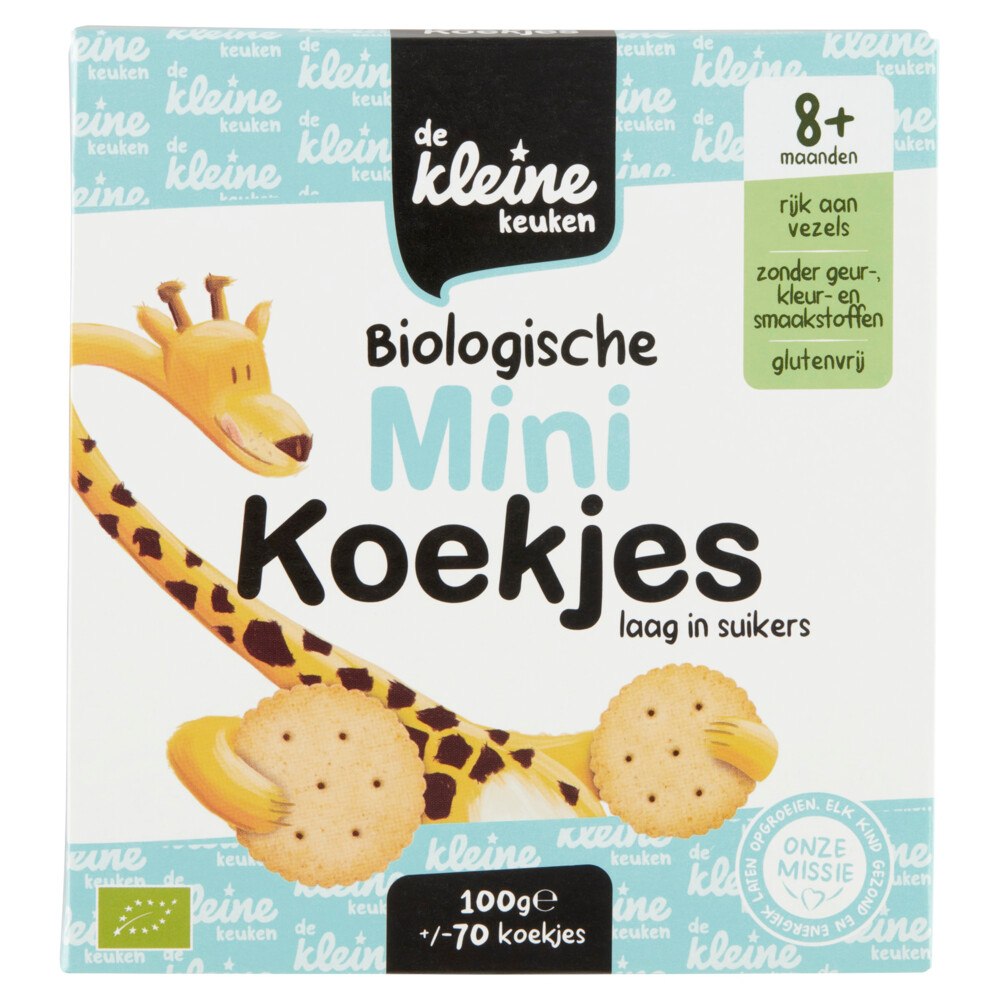 de Kleine Keuken Mini Koekjes 100 gr