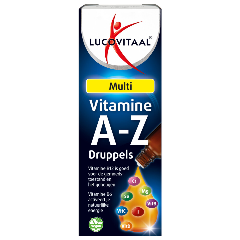 2+2 gratis: Lucovitaal Multi A-Z Druppels 50 ml