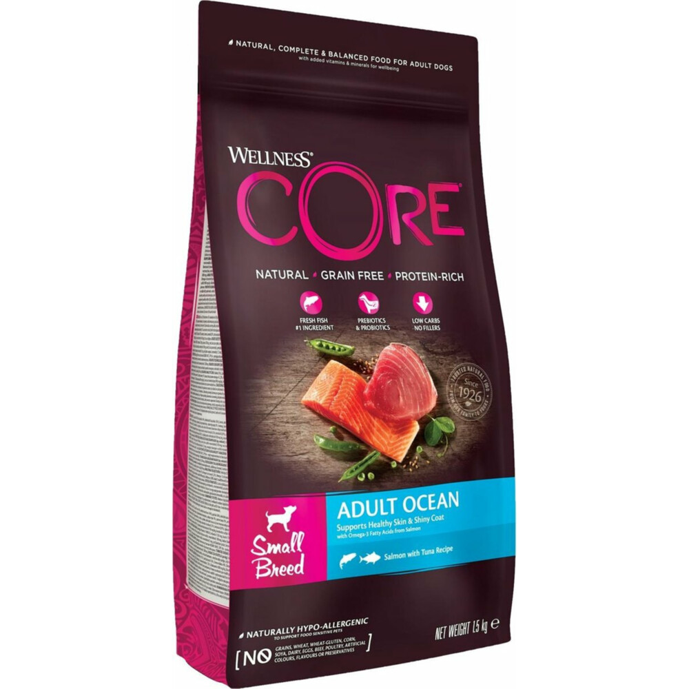 Wellness Core Hondenvoer Small Ocean Zalm 1,5 kg