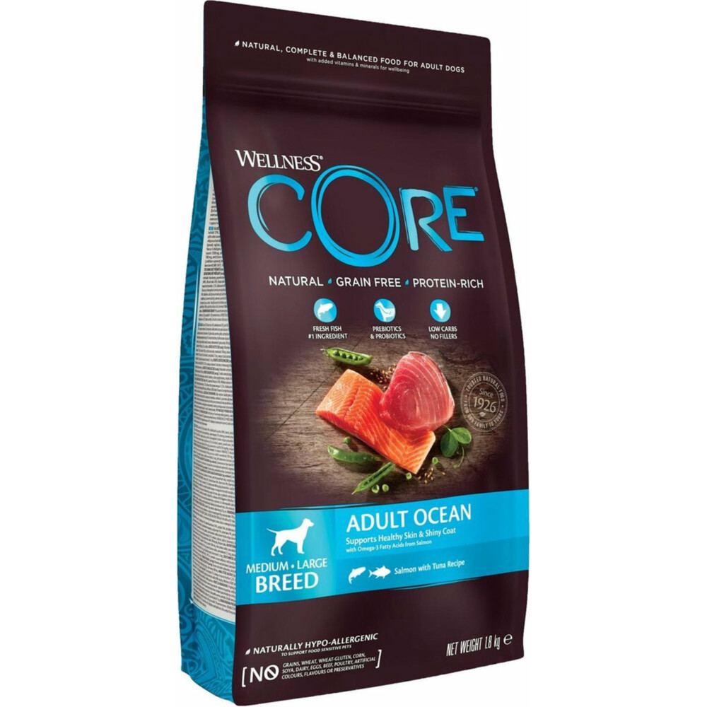 Wellness Core Hondenvoer Ocean Zalm Tonijn 1,8 kg