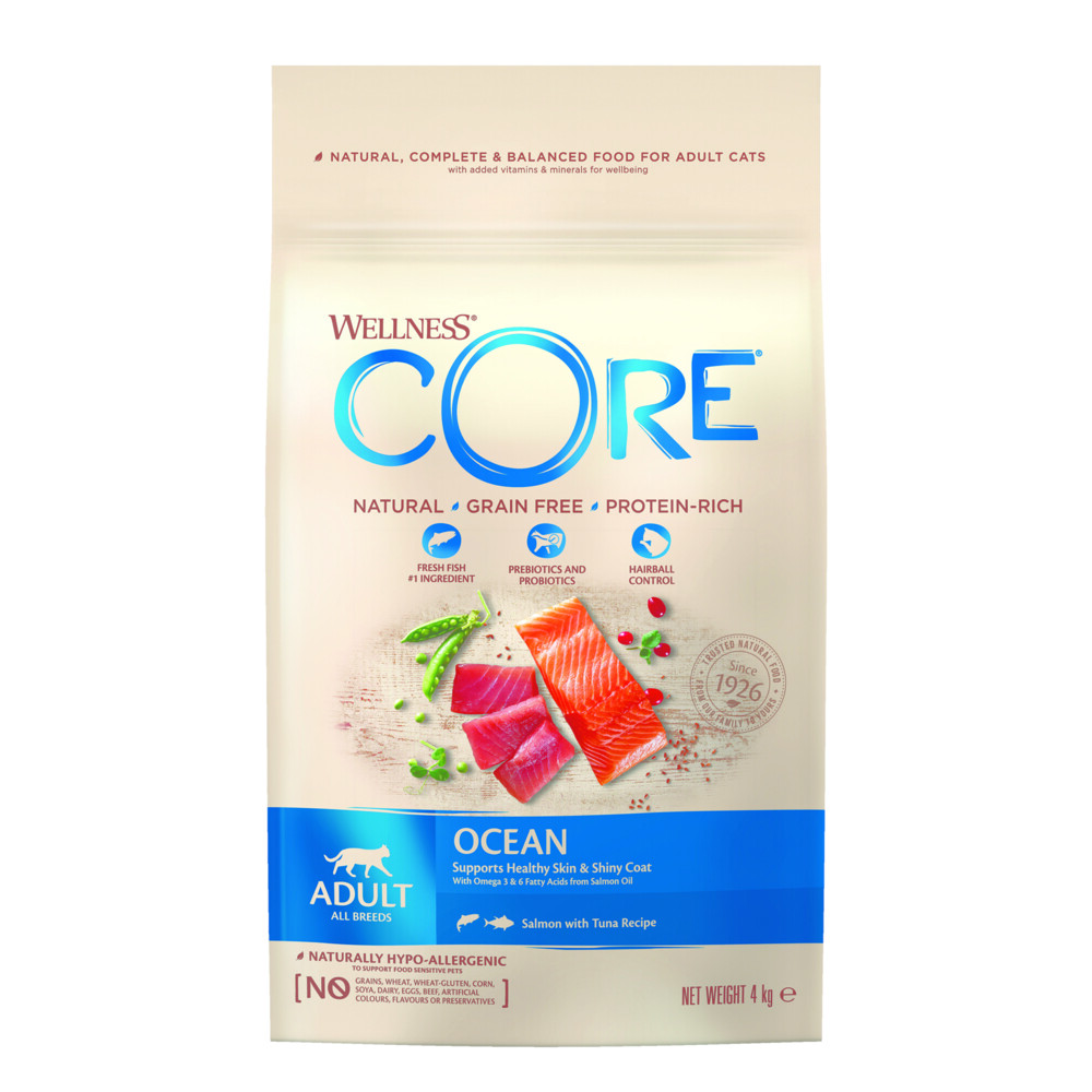 Wellness Core Kattenvoer Original Zalm Tonijn 4 kg