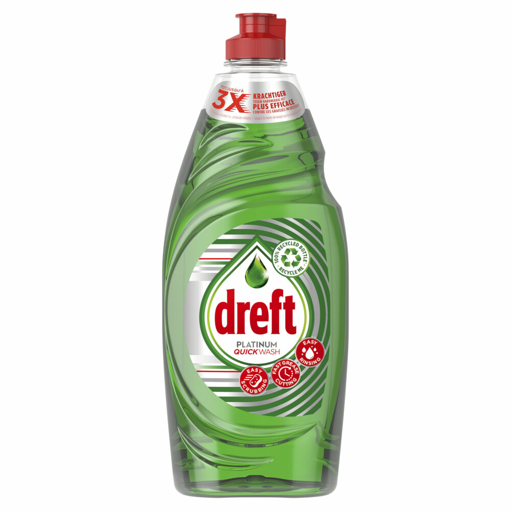 Dreft Platinum Quickwash Afwasmiddel Original 625 ml Plein.nl