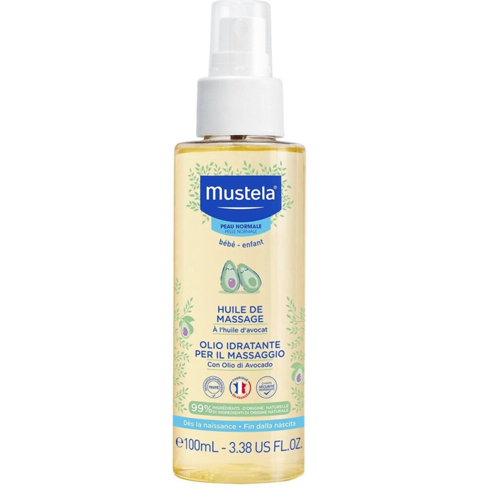 Mustela Baby Massage Olie Normale Huid 100 ml